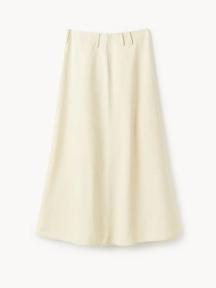 Denim Women By Malene Birger Carlas Denim Maxi Skirt Mojave Desert