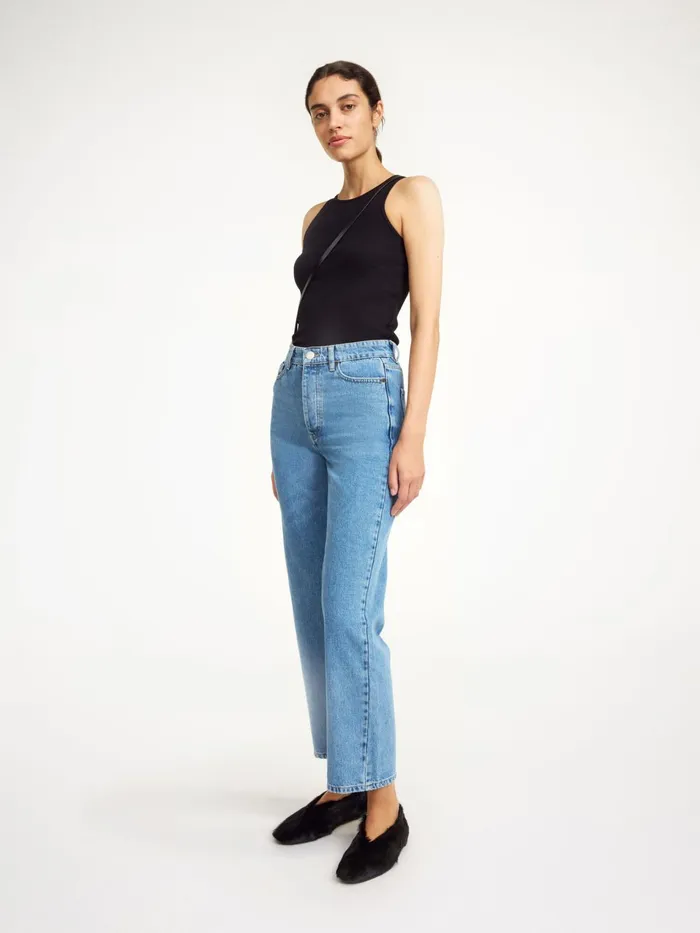 Denim Women By Malene Birger Milium Organic Cotton Jeans Denim Blue