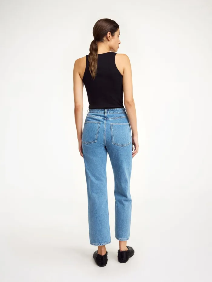 Denim Women By Malene Birger Milium Organic Cotton Jeans Denim Blue