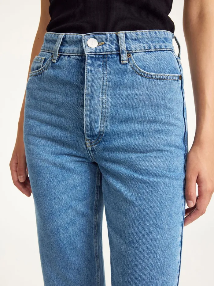 Denim Women By Malene Birger Milium Organic Cotton Jeans Denim Blue