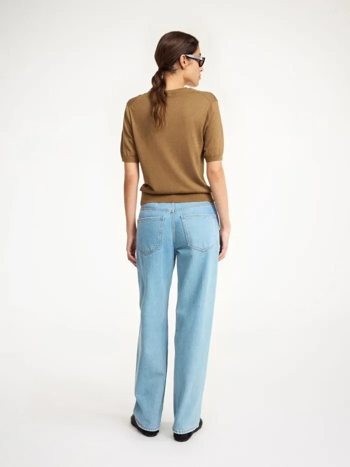 Denim Women By Malene Birger Vinola Organic Cotton Jeans Denim Blue