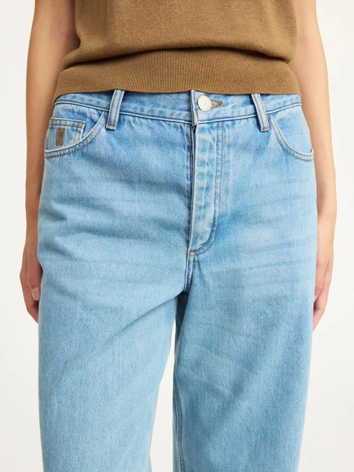 Denim Women By Malene Birger Vinola Organic Cotton Jeans Denim Blue