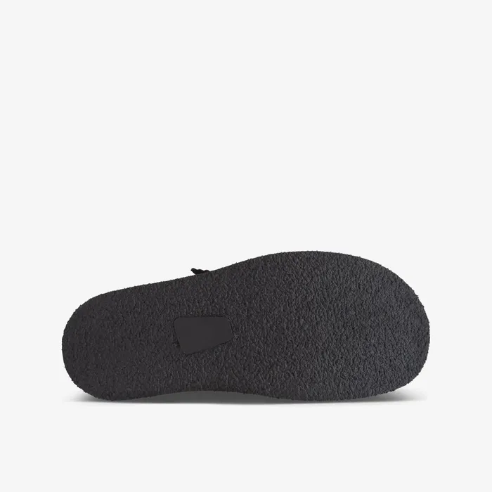 Desert Trek Older Black Leather Kids Clarks Originals