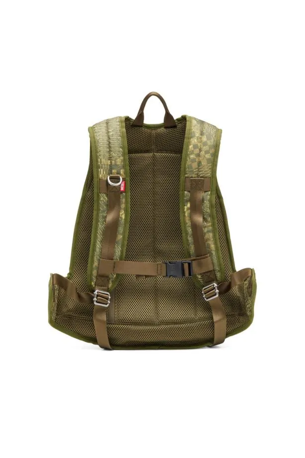 Diesel 1drpod Backpack Military Green Men Backpacks
