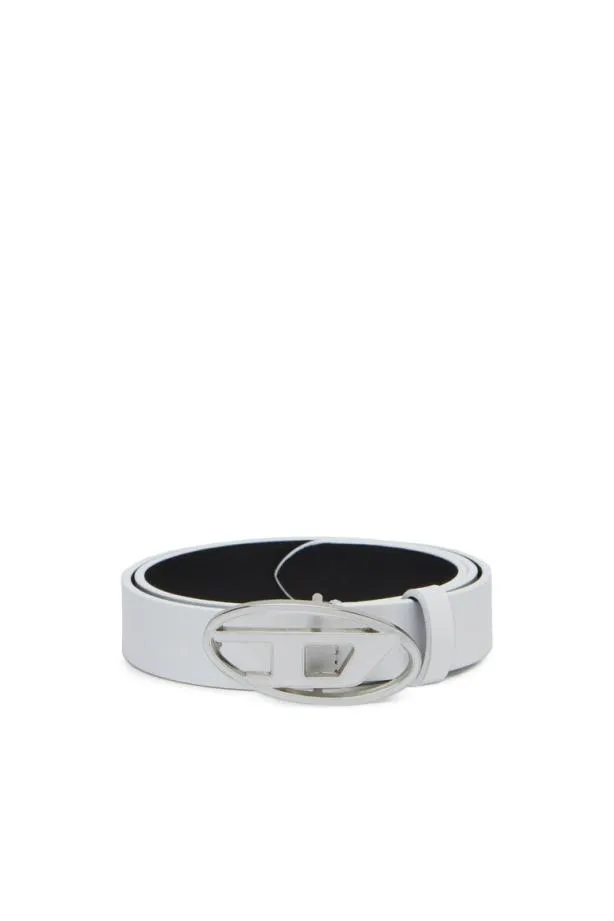 Diesel B1dr 25 White Women Belts