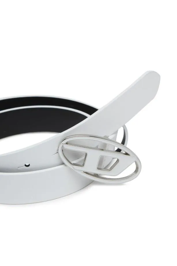 Diesel B1dr 25 White Women Belts