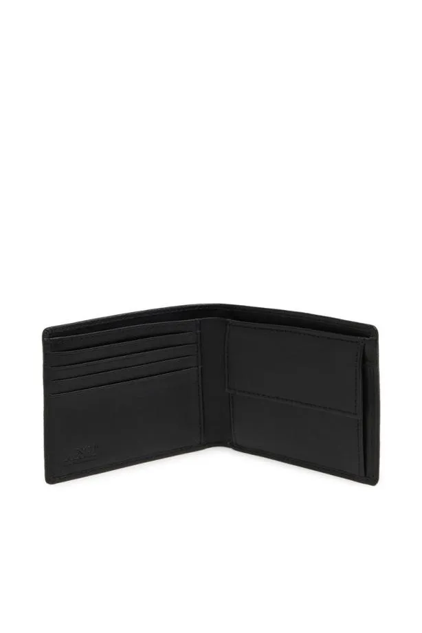 Diesel Bi Fold Coin S Black Men Wallets