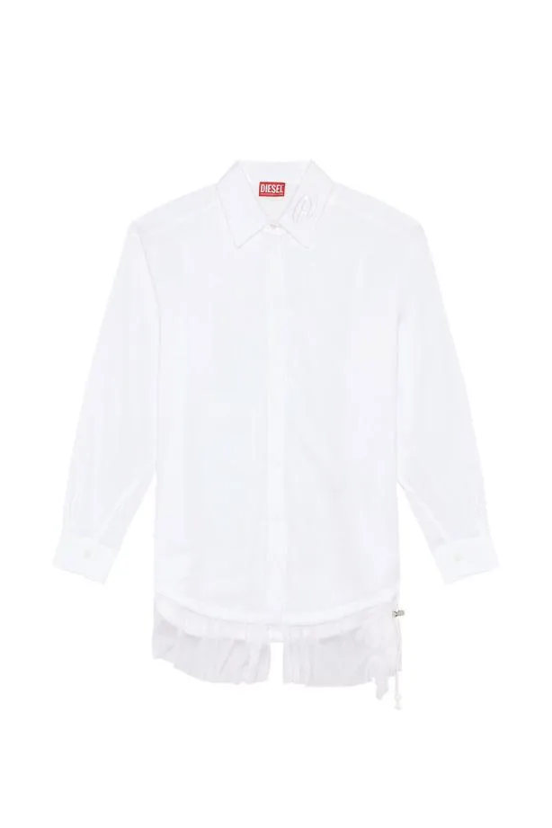 Diesel Centel White Women Shirts