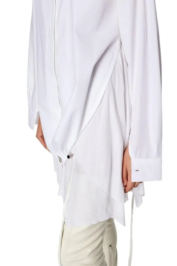 Diesel Centel White Women Shirts