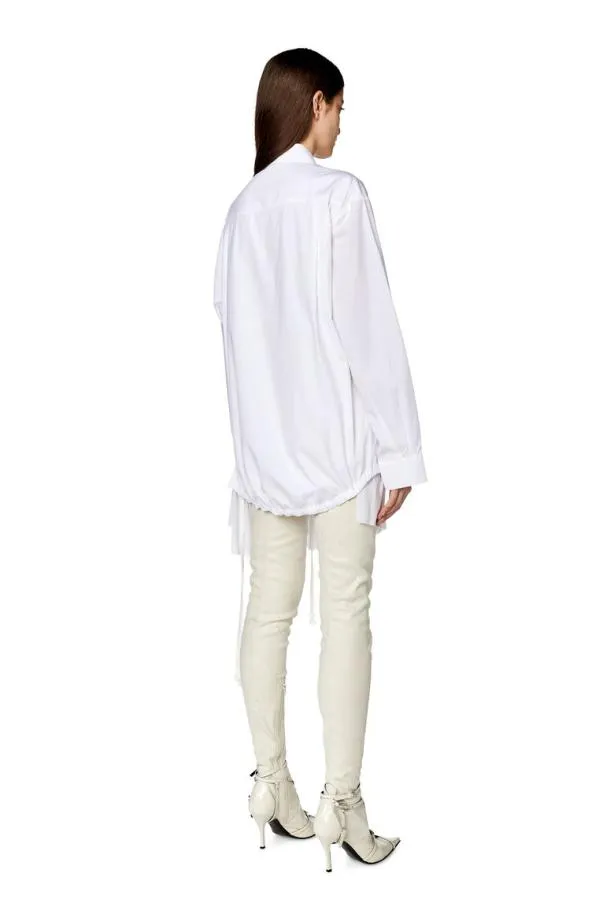 Diesel Centel White Women Shirts