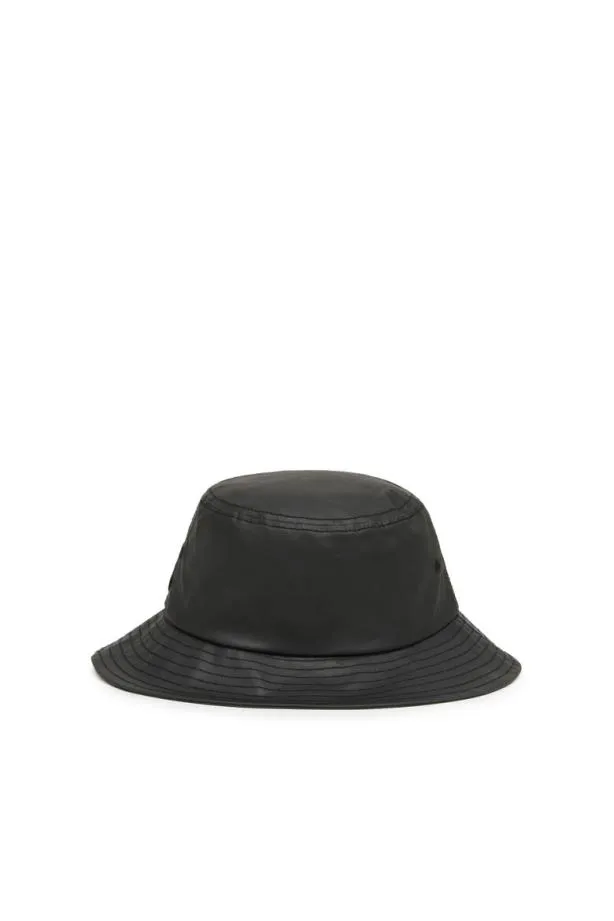 Diesel Cfishcoat Black Men Caps and Hats