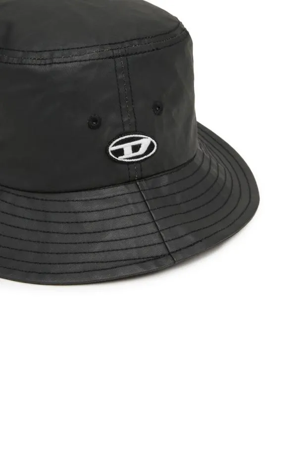 Diesel Cfishcoat Black Men Caps and Hats