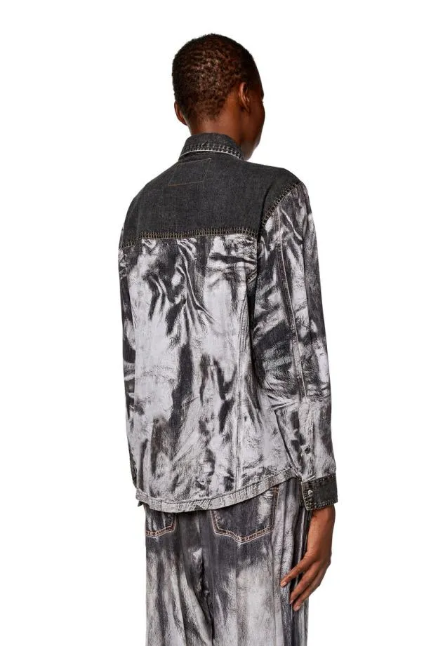 Diesel Cgillya Blackgrey Women Shirts