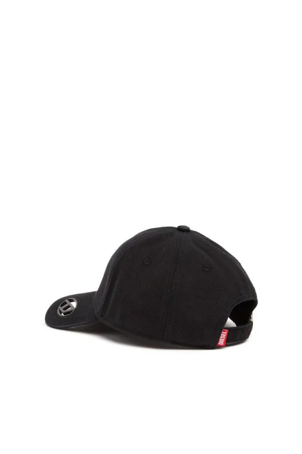 Diesel Cplak Black Men Caps and Hats