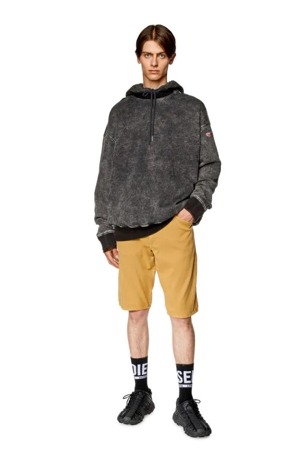 Diesel Dkrooleyshort Jogg Light Brown Men Pants and Shorts
