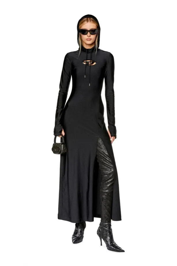 Diesel Dmathilde Black Women Dresses