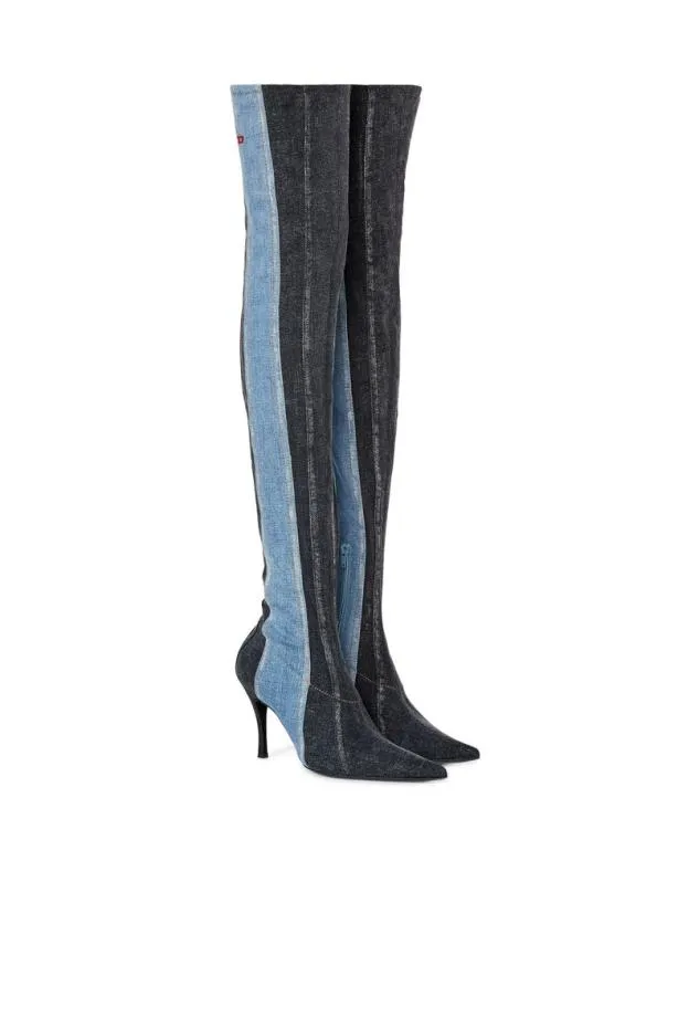 Diesel Dvenus Tbts Blueblack Women Boots