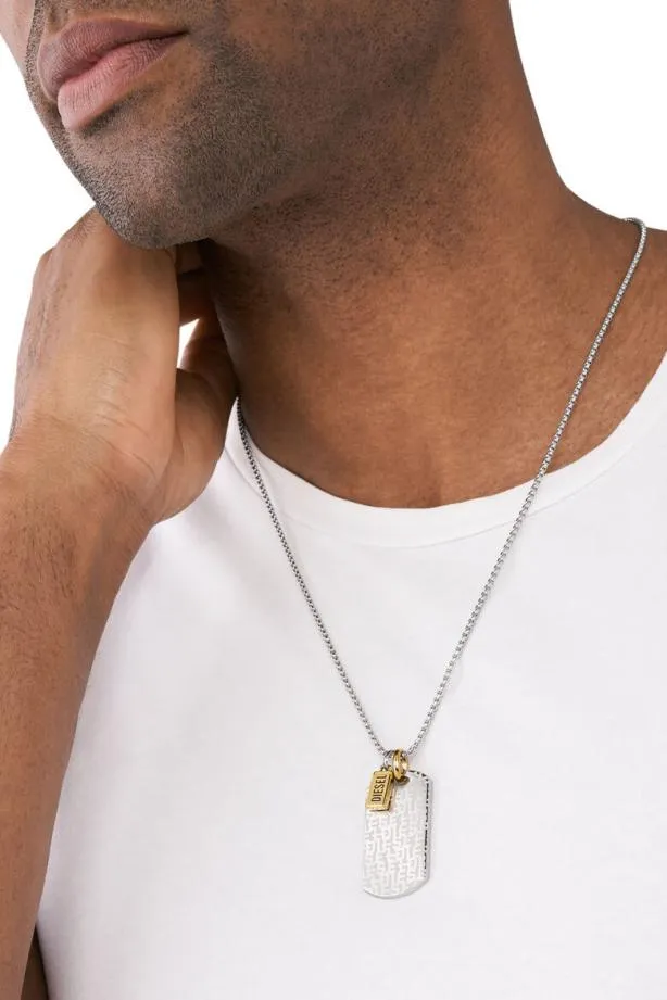 Diesel Dx1431 Silver MenWomen Jewelry