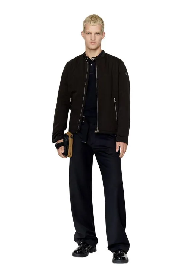 Diesel Jglorynw Black Men Jackets
