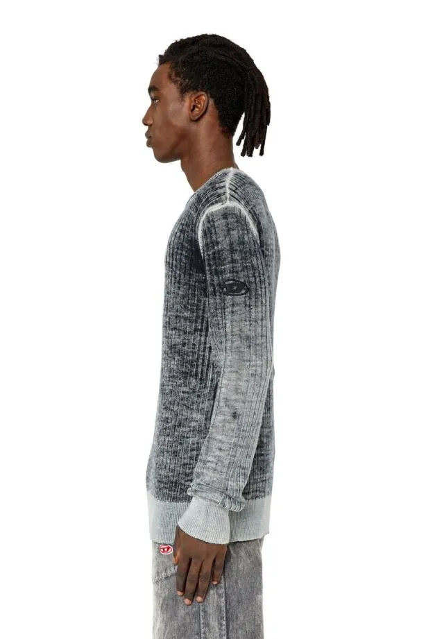 Diesel Kandelero Grey Men Knitwear