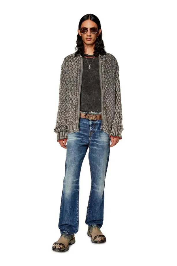 Diesel Kepano Black Men Knitwear