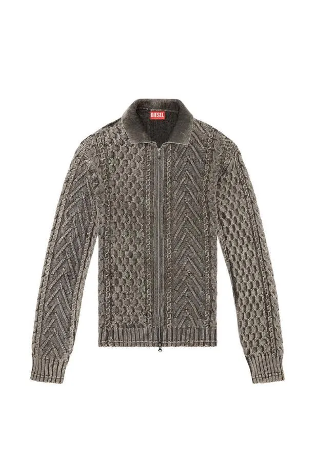 Diesel Kepano Black Men Knitwear