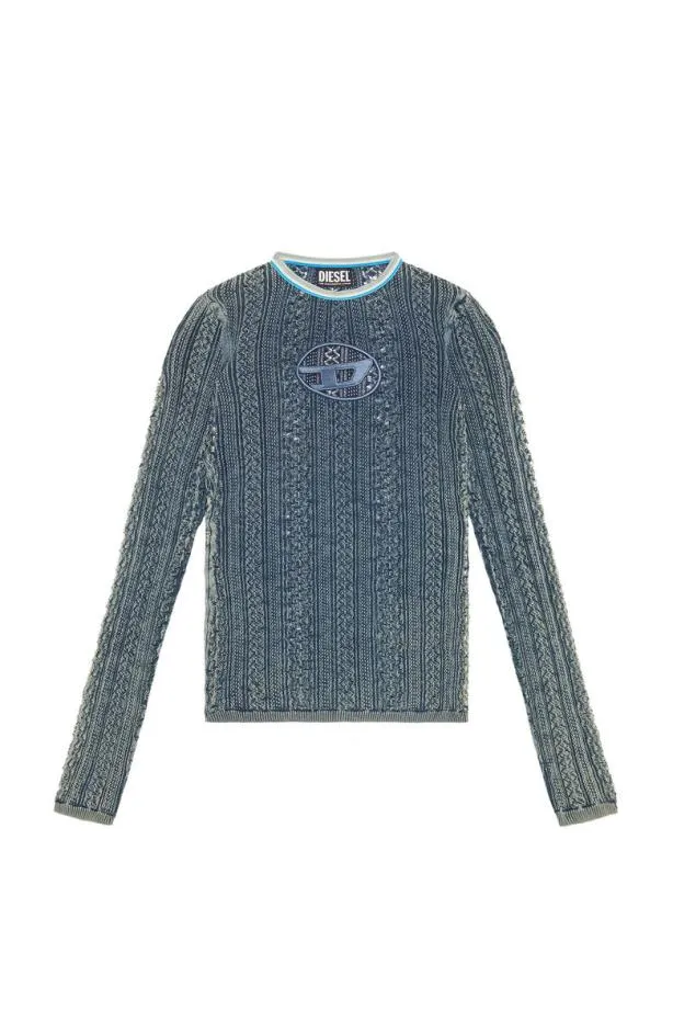 Diesel Mikyla Blue Women Knitwear