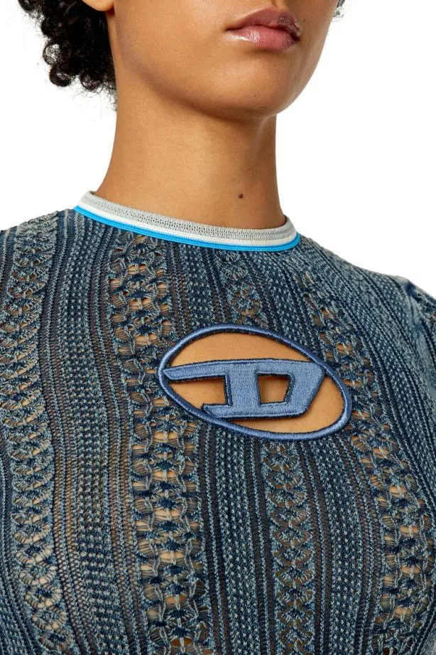 Diesel Mikyla Blue Women Knitwear
