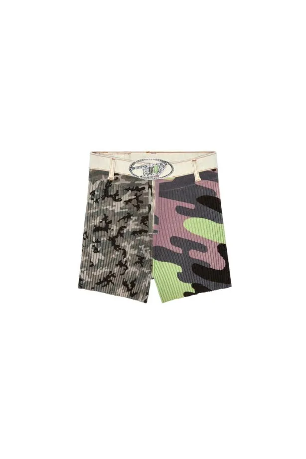 Diesel Mlancaster Greygreen Women Pants and Shorts