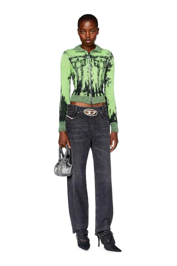 Diesel Mtaphos Blackgreen Women Knitwear