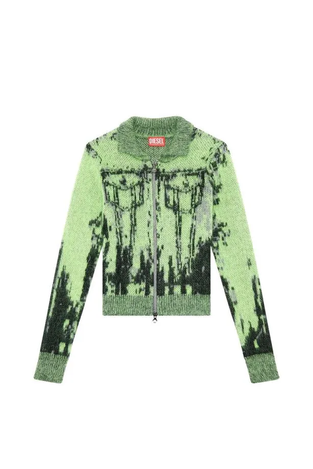 Diesel Mtaphos Blackgreen Women Knitwear