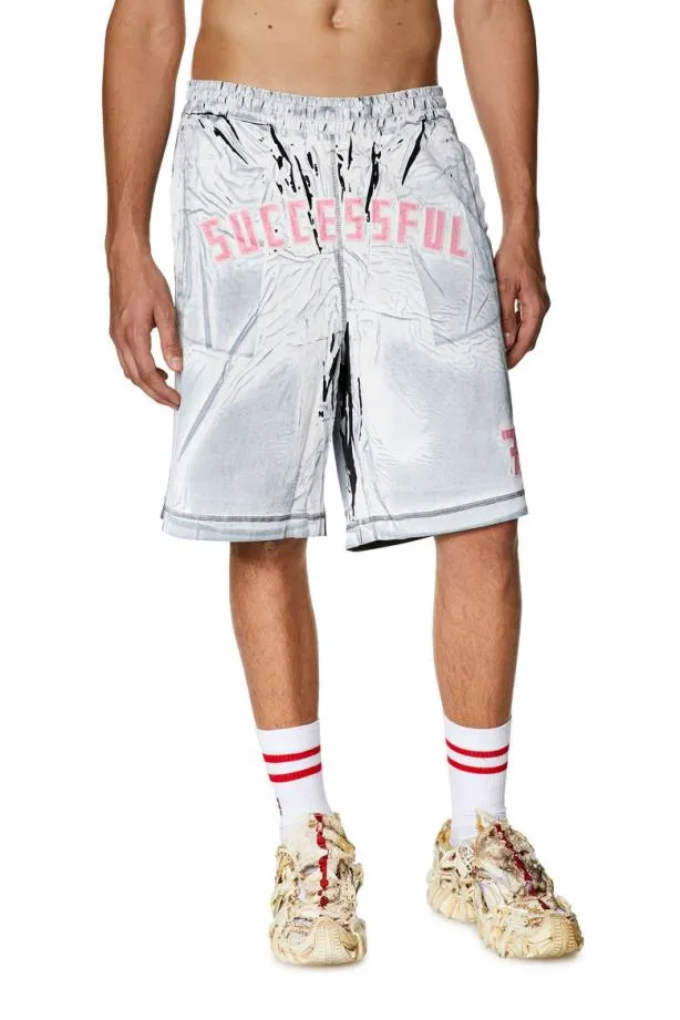 Diesel Prowy Light Blue Men Pants and Shorts