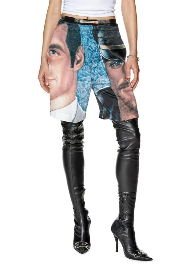 Diesel Prptollsho23a Blue MenWomen Pants and Shorts