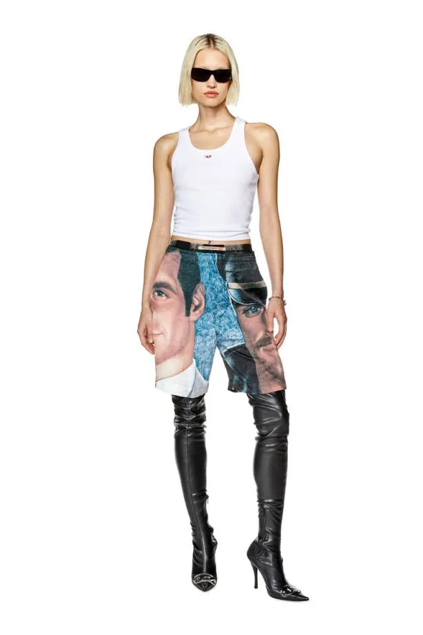 Diesel Prptollsho23a Blue MenWomen Pants and Shorts