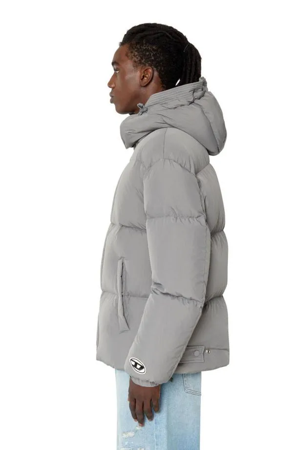 Diesel Wrolfnw Grey MenWomen Jackets