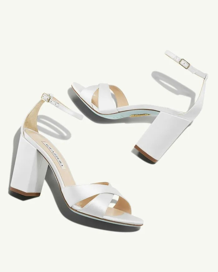 Divine Sandal 85 White Women Aquazzura Bridal Divine Sandal 85 White Women Aquazzura Bridal