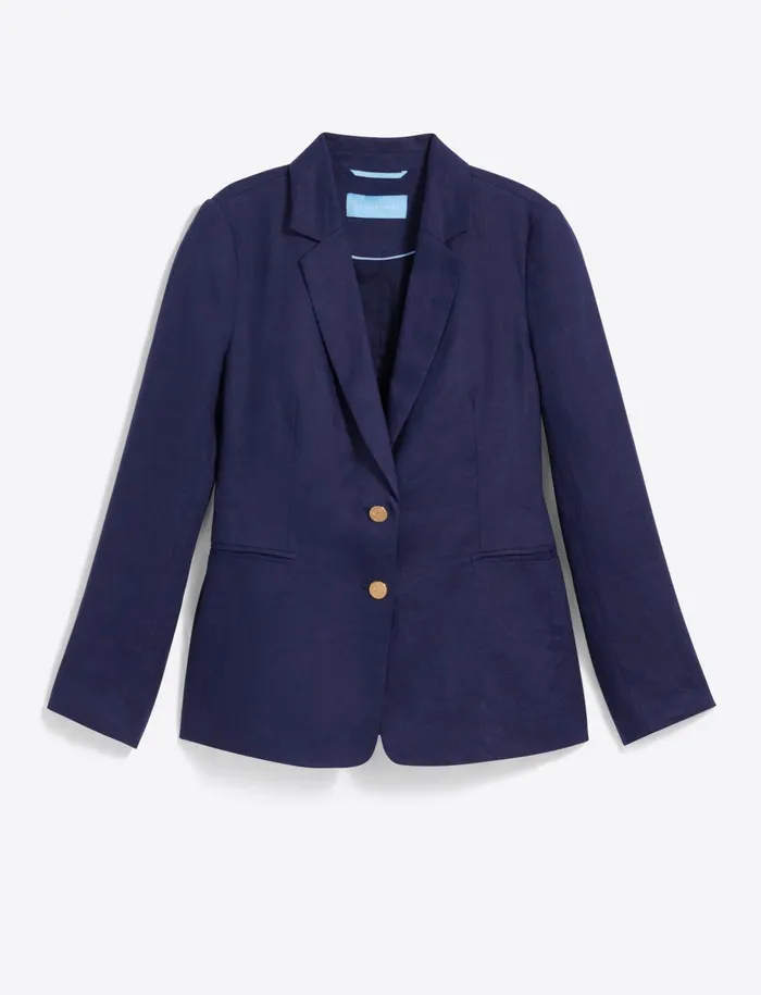 Draper James Blazer In Linen Women Tops