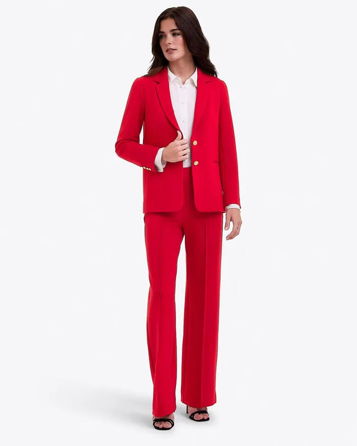 Draper James Blazer In Ponte Women Tops