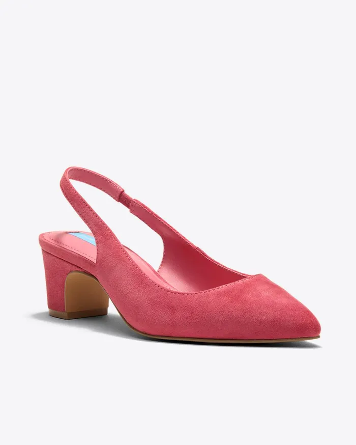 Draper James Calla Slingback In Pink Women Heels