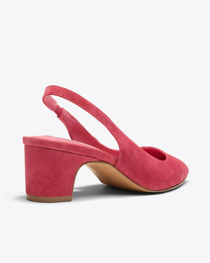 Draper James Calla Slingback In Pink Women Heels