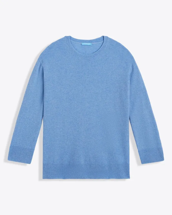 Draper James Cashmere Crewneck Sweater Women Sweaters