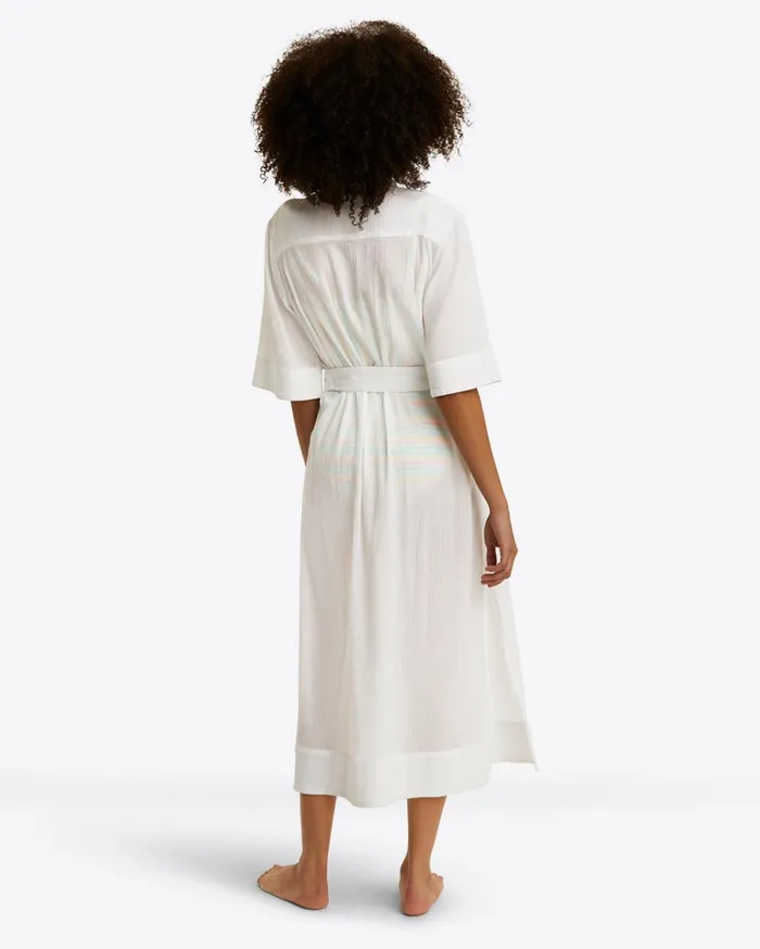 Draper James Crinkle Cotton Coverup Women Dresses