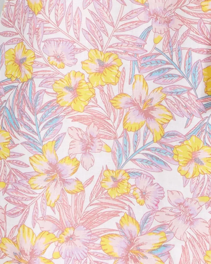 Draper James Maren Top In Lily Floral Women Tops