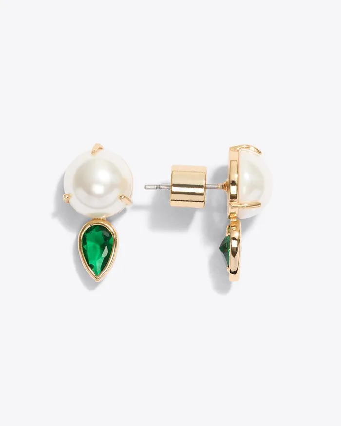 Draper James Pearl And Gem Stud Women Jewelry