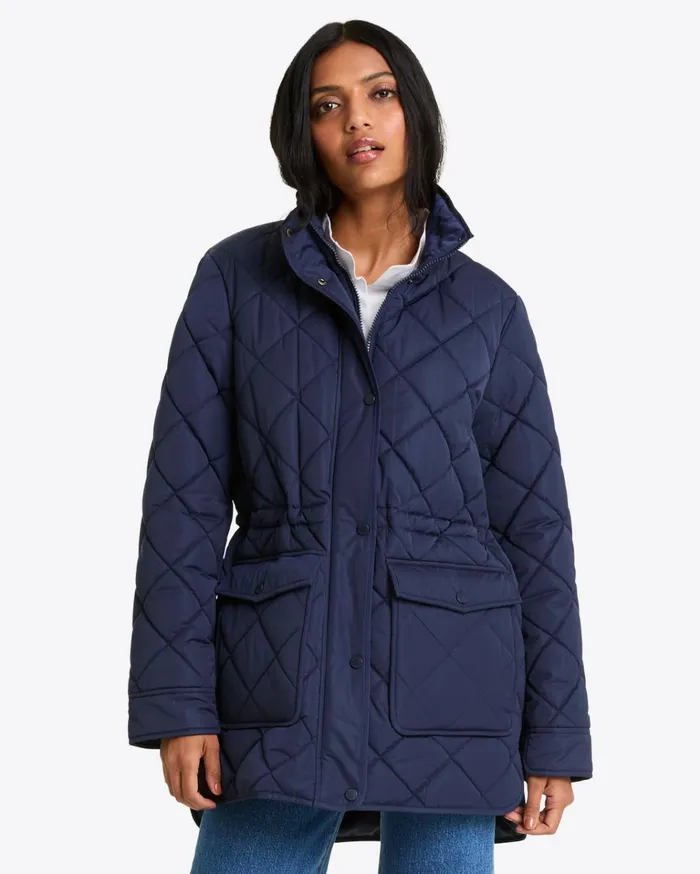 Draper James Quilted Coat Women Sport