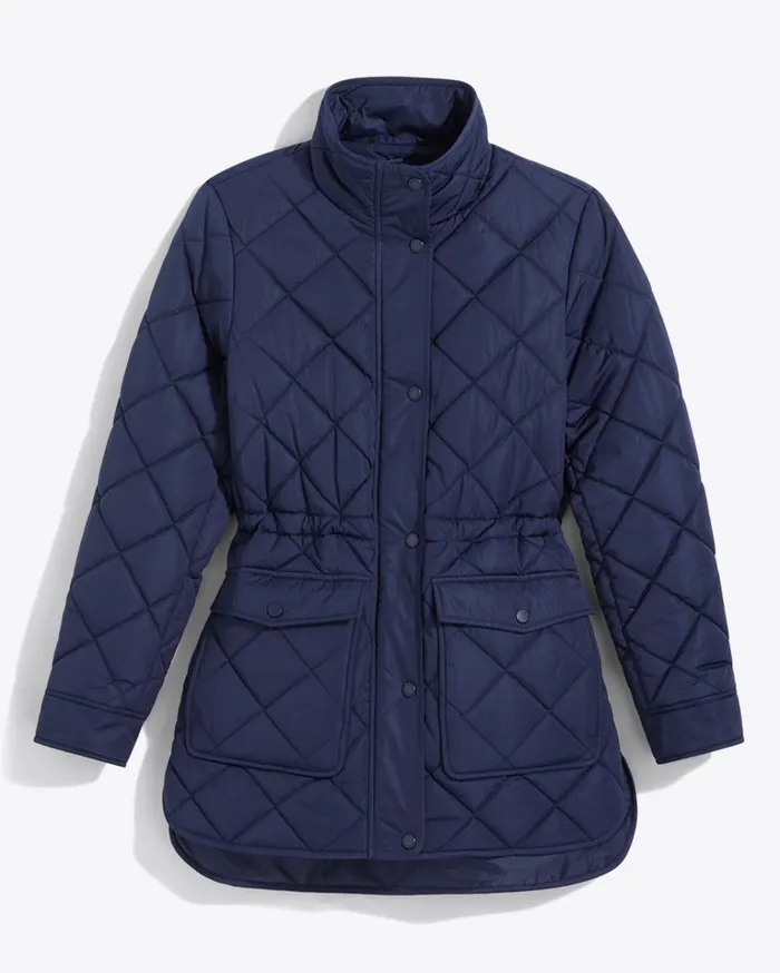 Draper James Quilted Coat Women Sport