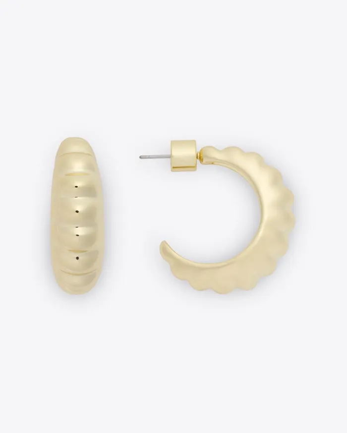 Draper James Ridge Hoops Women Jewelry