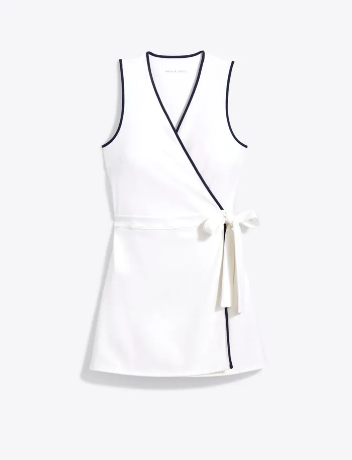 Draper James Tennis Dress In White Women Sport