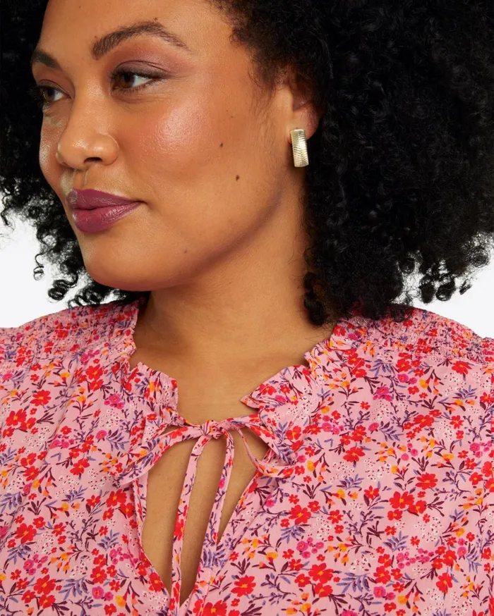 Draper James Textured Hoop Women Jewelry