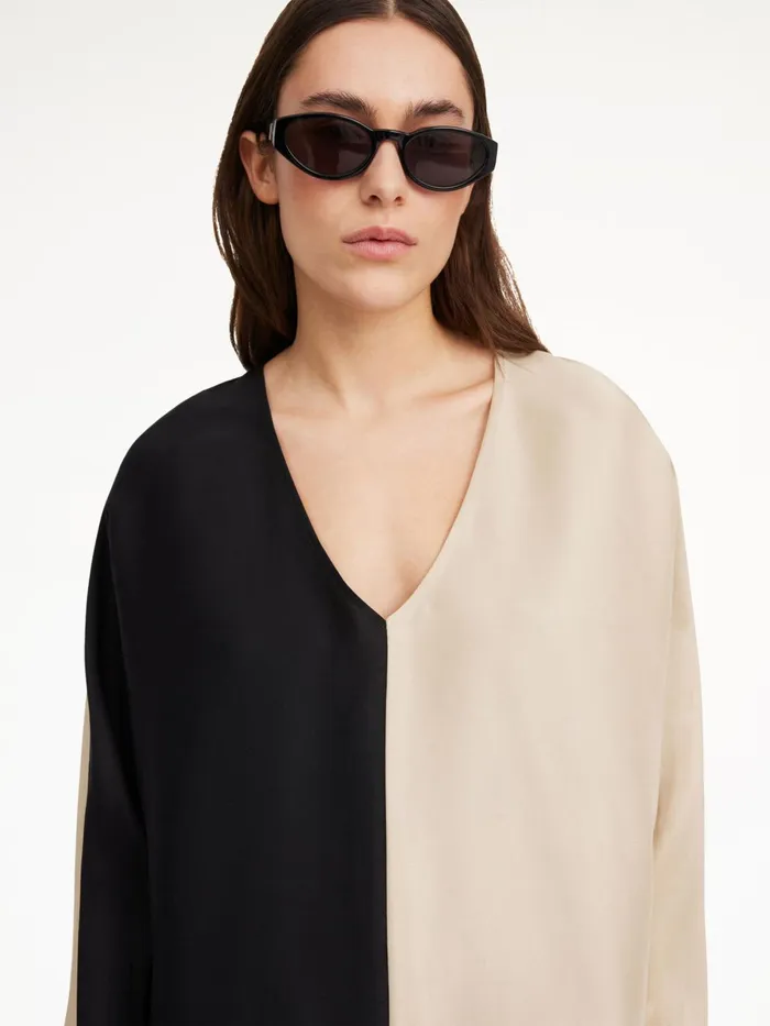 Dresses Women By Malene Birger Lucine Silk Maxi Dress Black